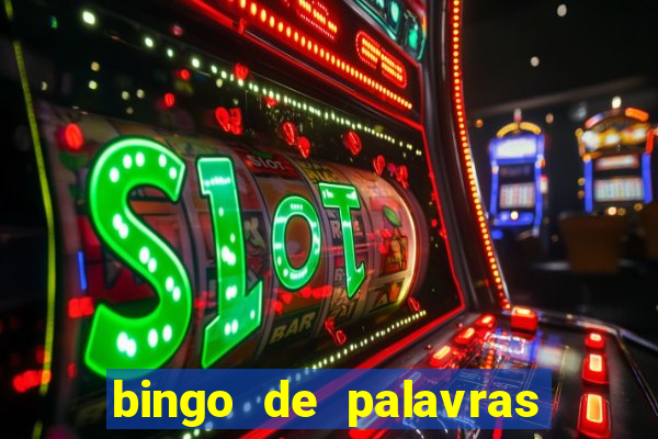 bingo de palavras de natal